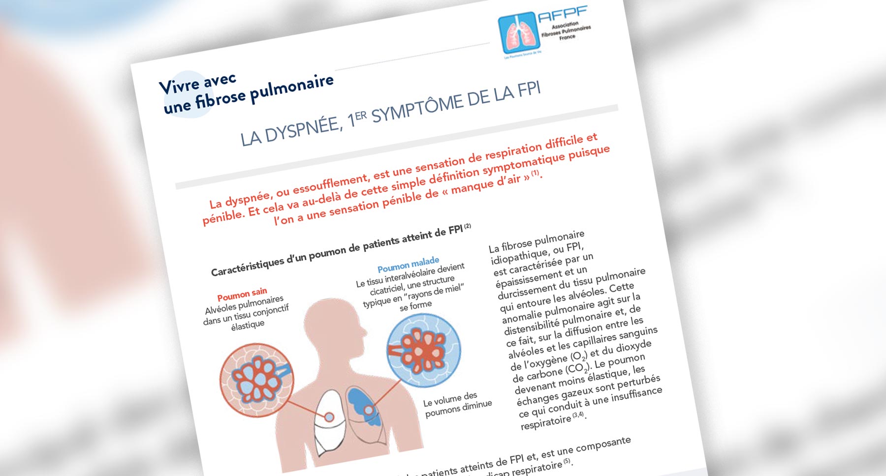 Fiche Pratique Patient : Comprendre la Dyspnée lors d'une FPI