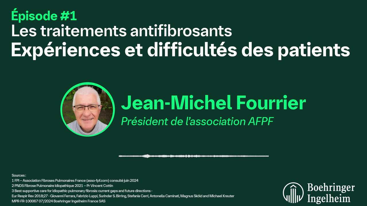Traitements antifibrosants dans la FPI : partage d'expérience et difficultés des patients 