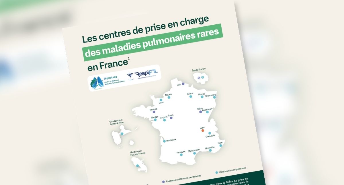 Répertoire des centres de référence pour la prise en charge des maladies pulmonaires rares