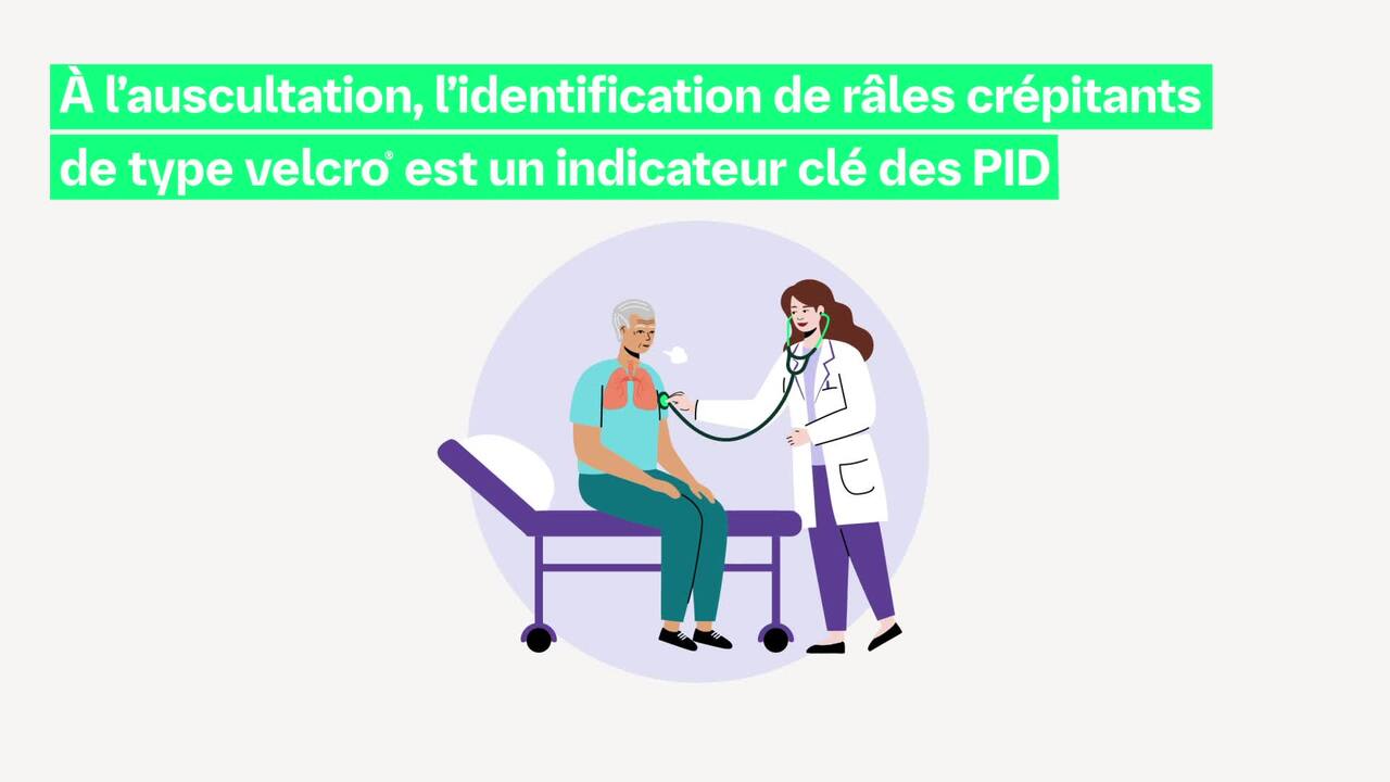 Mieux comprendre le son de VELCRO®, typique des PID fibrosantes