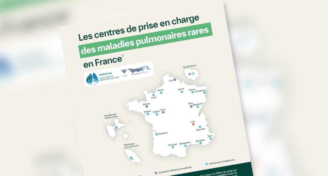 Répertoire des centres de référence pour la prise en charge des maladies pulmonaires rares