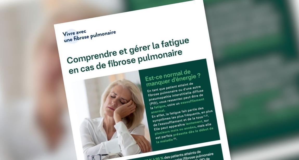 Comprendre et mieux gérer la fatigue en cas de fibrose pulmonaire